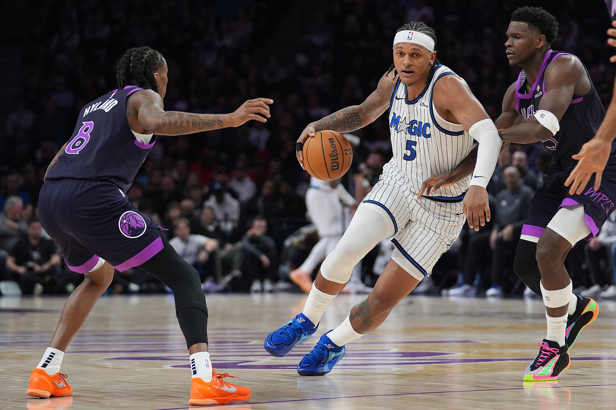 开云登录入口-班凯罗25+15爱德华兹34分 魔术力擒森林狼三连胜